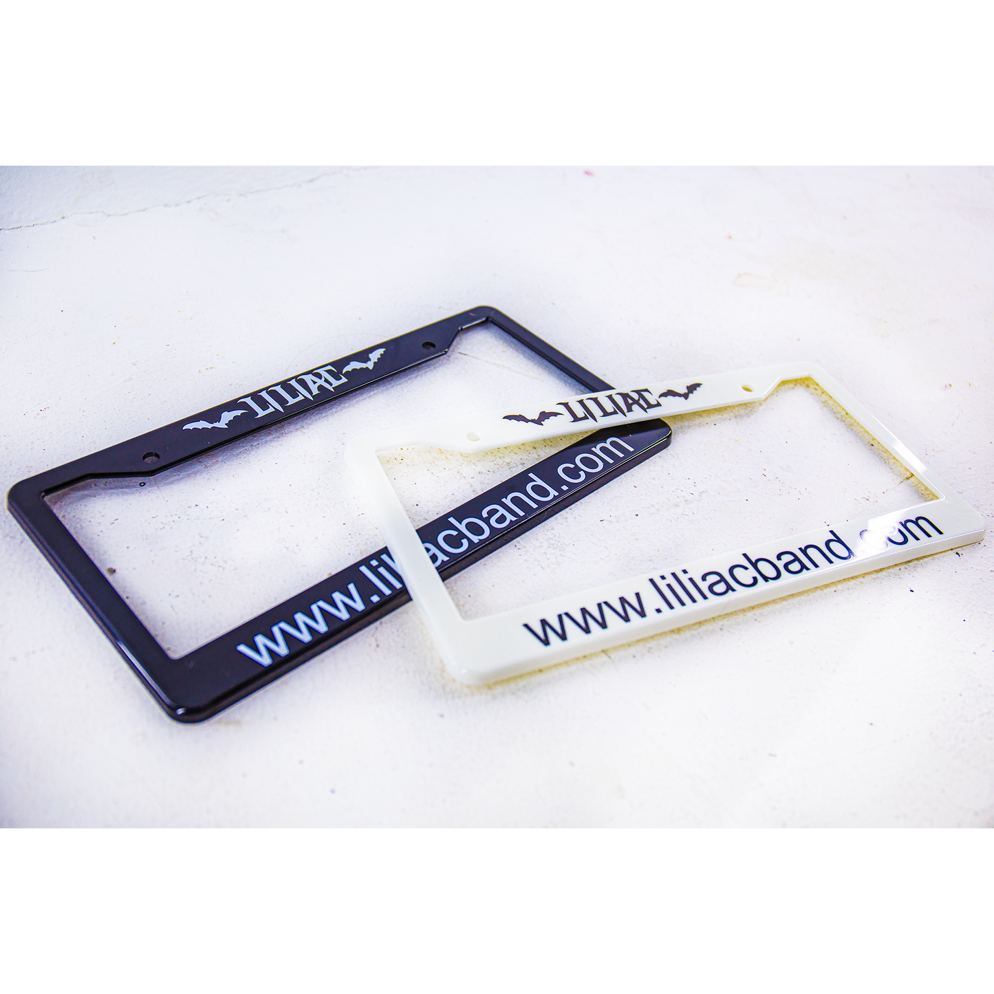 Liliac License Plate Frame