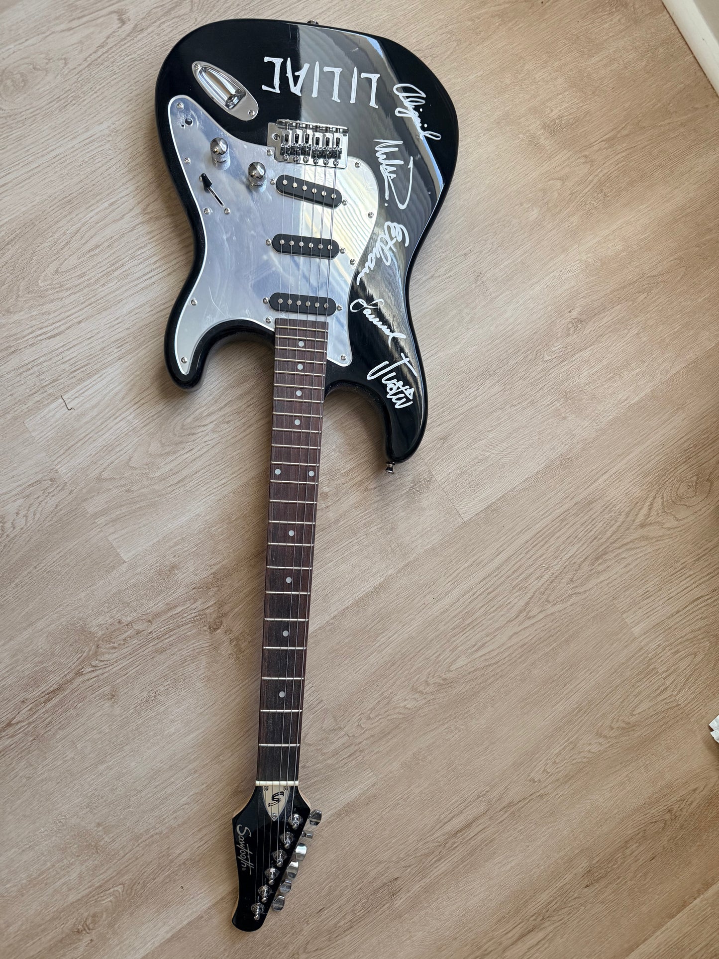 Autograph Guitar (Damaged)