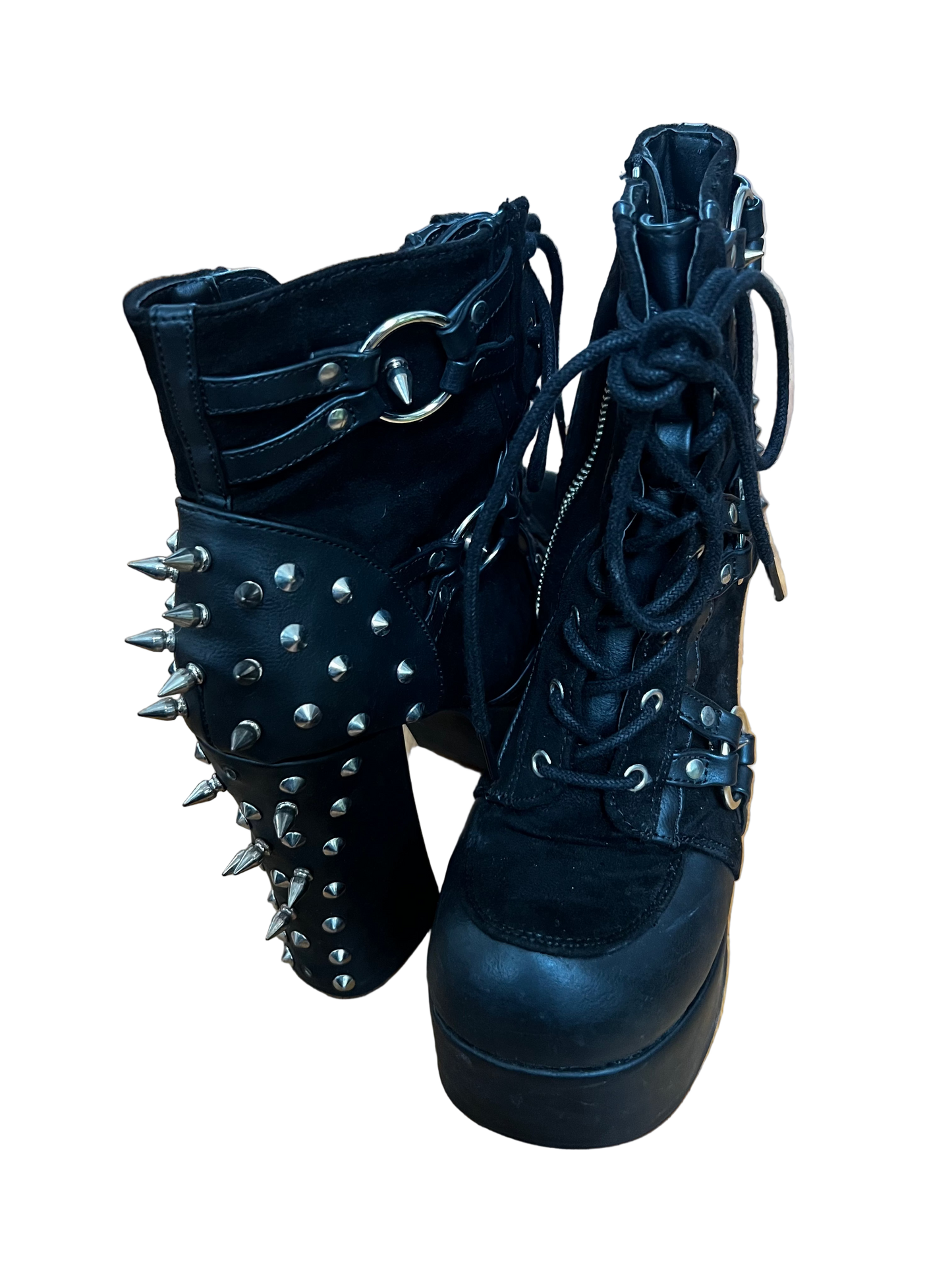 Melody's Studded Black Boots