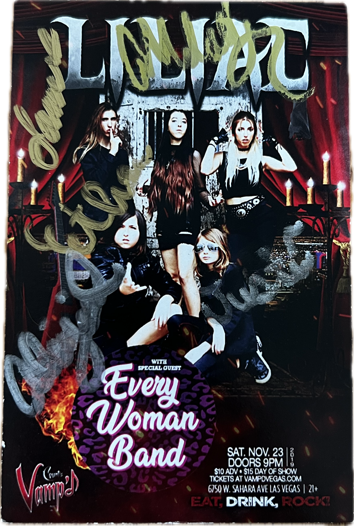 Liliac Vamp'd Card