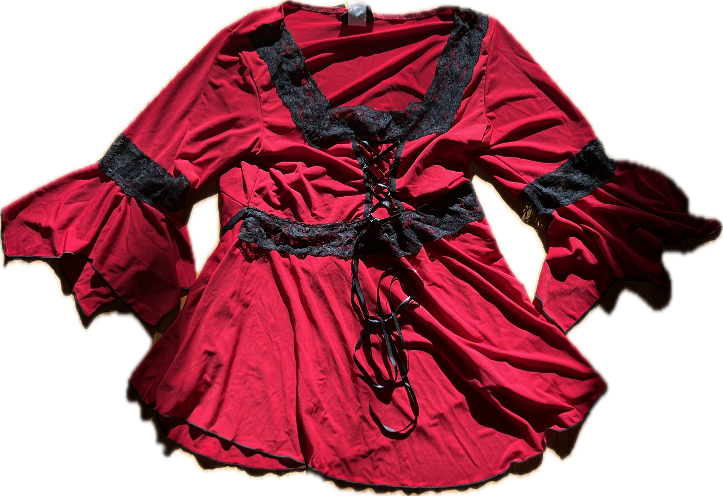 Abby's Red Renaissance Shirt