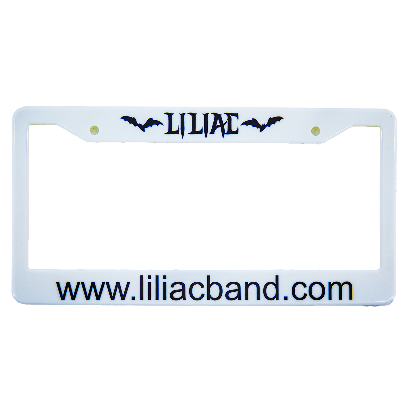 Liliac License Plate Frame