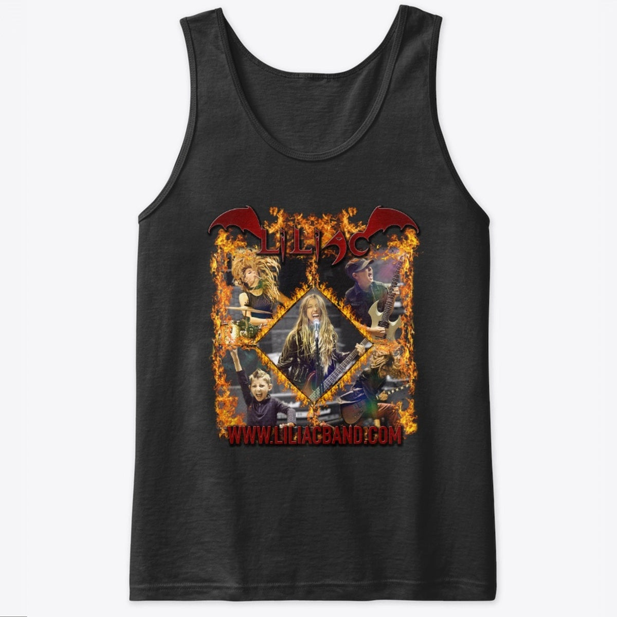 Liliac Fire Tank top