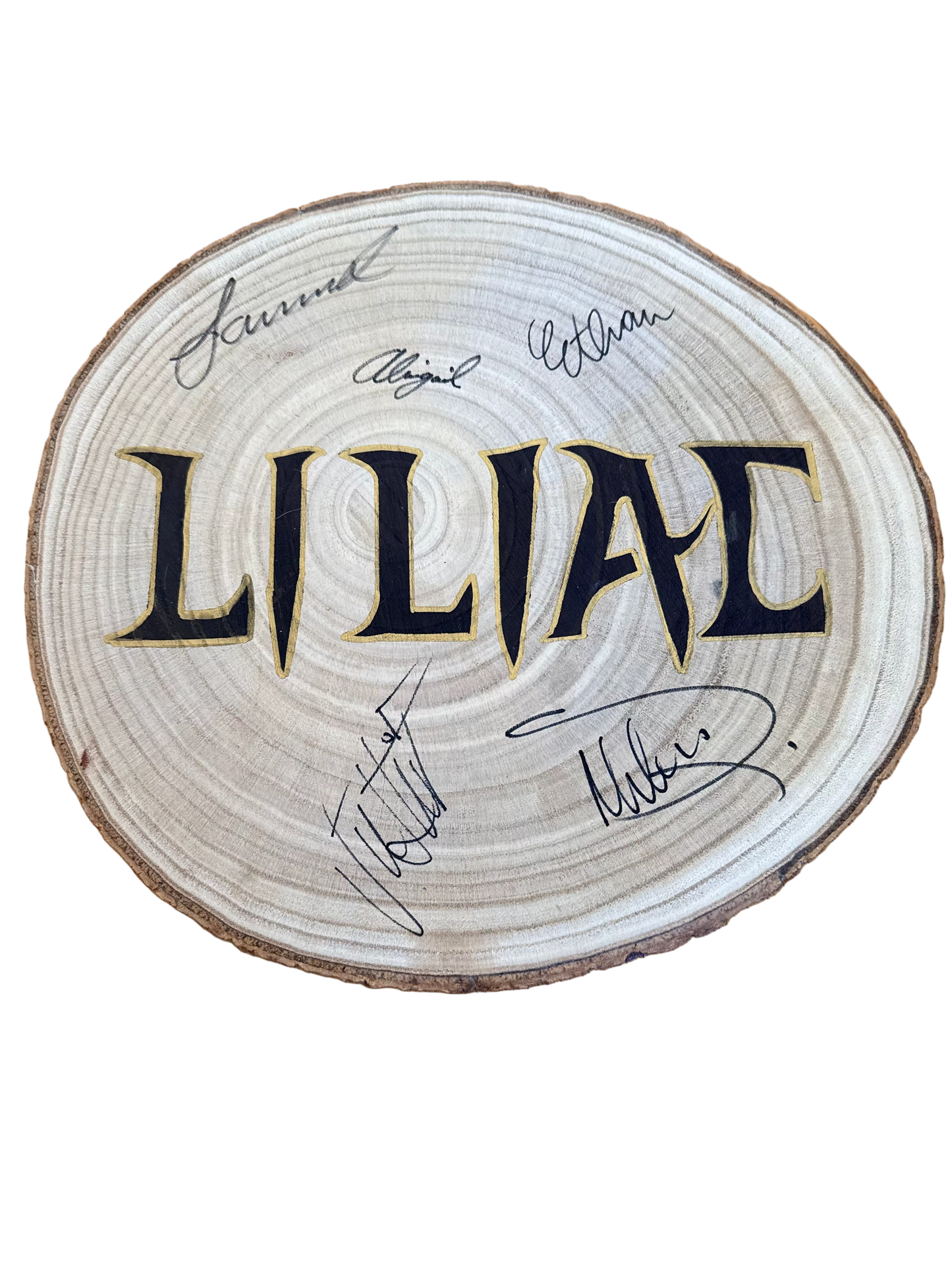 Liliac Wood Plate
