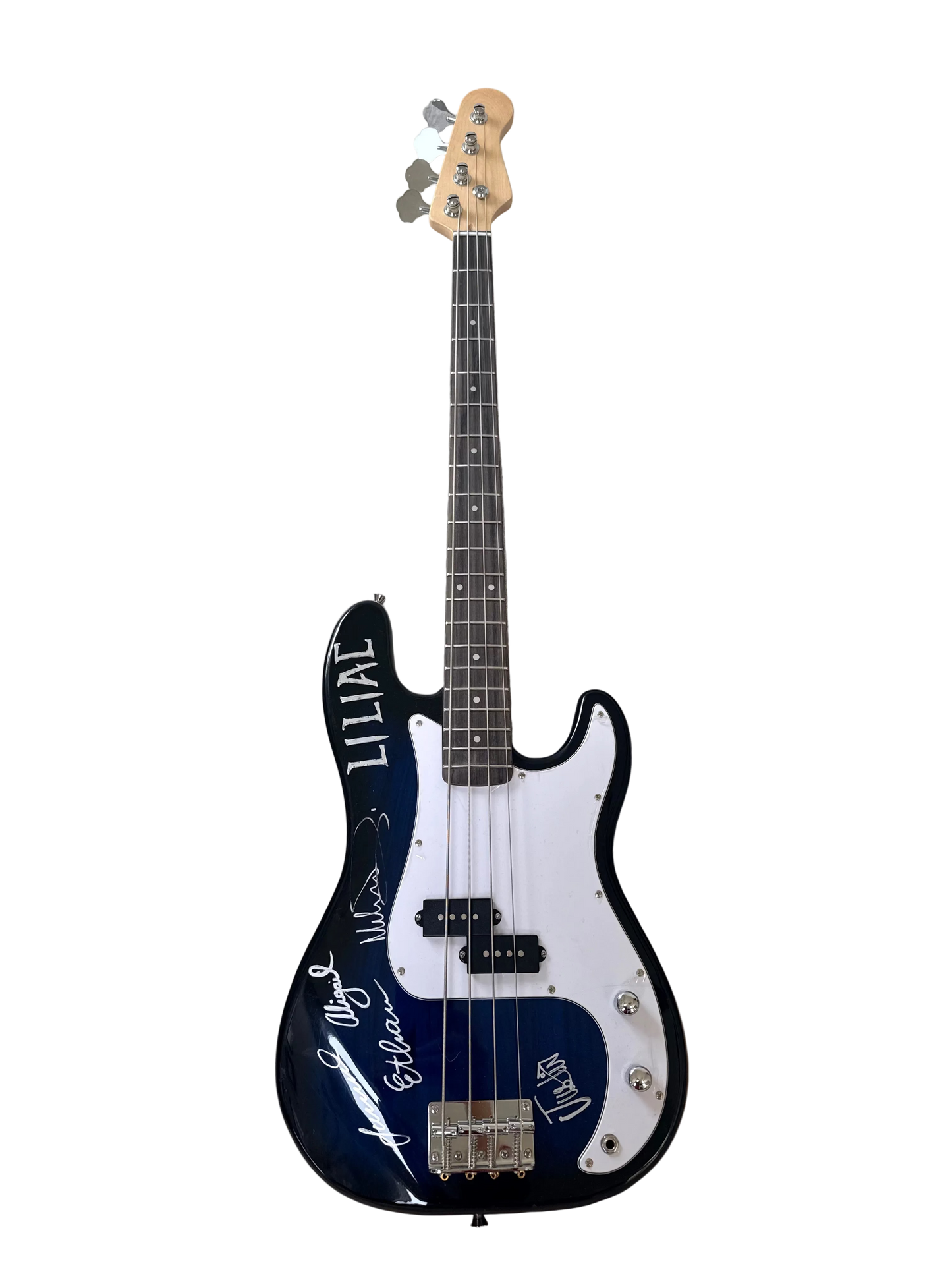 Bass Guitar Autographed by Liliac