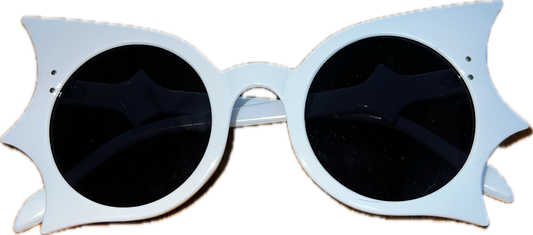 Abby White Sunglasses