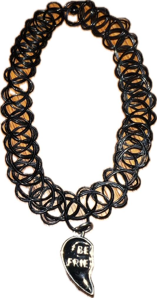 Abby's Half Heart Choker