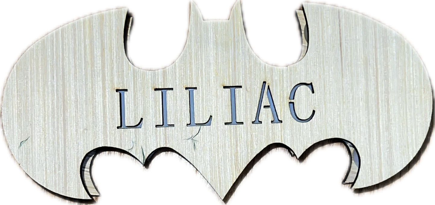 Liliac Wooden Emblem