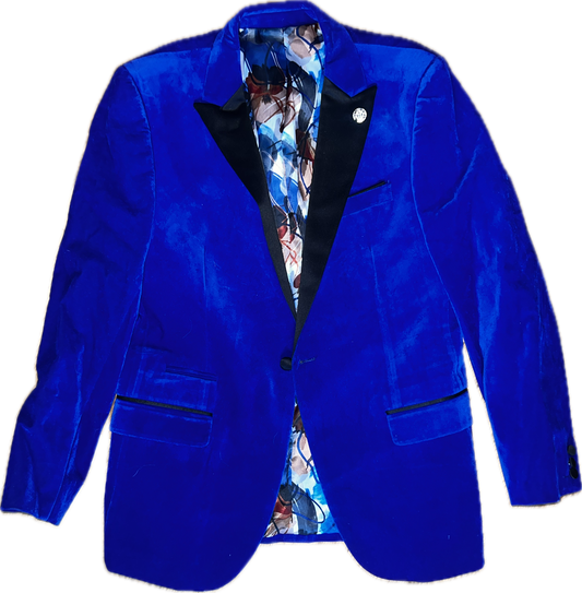 Ethan's Blue Dress Jacket