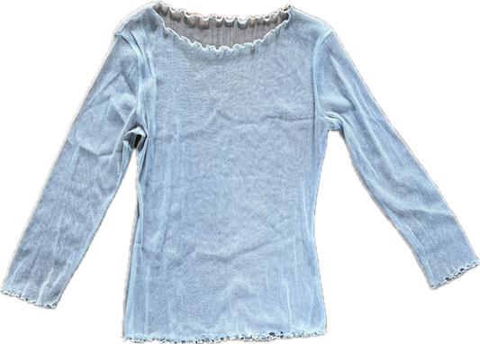 Melody's White Mesh Shirt