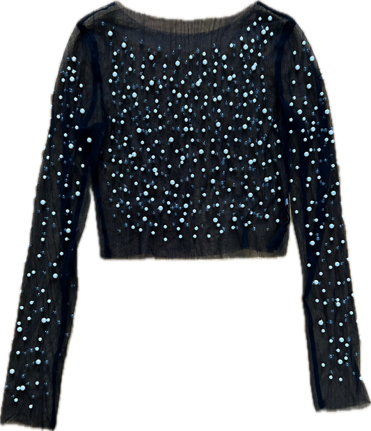 Melody's Pearl Mesh Shirt