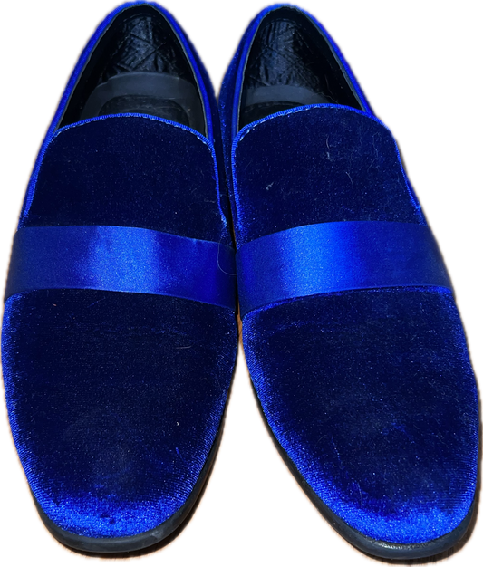Ethan's Fancy Blue Shoes